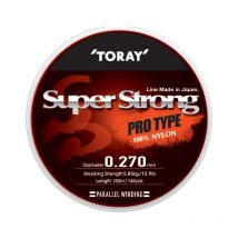 Nylon Toray Super Strong - 300m Transparent 34/100