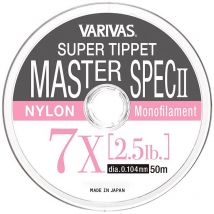 Nylon Varivas Super Tippet Master Spe Cii - 50m 5x