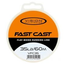 Nylon Vision Fast Cast Flat Running Line - 60m Vfc50