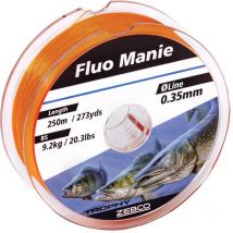 Nylon Zebco Trophy Fluo Manie 35/100 - Pêcheur.com