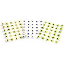 Oeil Autocollant Devaux Yeux Autocollants 90 Pcs - Pêcheur.com