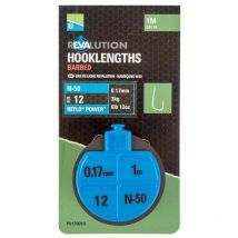 Onderlijn Preston Innovations N50 Revalution Hooklengths P0170011