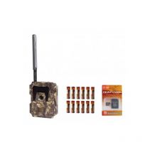 Pack Caméra De Chasse Numaxes Pie1046 + 12 Piles Aa + Carte Mémoire 32gb 148 X 116,5 X 75,5