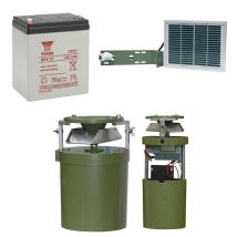 Pack Grampeador Automático + Bateria De 12v + Painel Solar Roc Import Ensemble-ensemble-318726