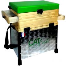 Panier Siege Alu 2 Tiroirs Bois Catfish Prestige Panier 2 Tiroirs - Pêcheur.com