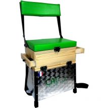 Panier Siege Alu 2 Tiroirs Bois Catfish Prestige Luxe Confort - Pêcheur.com