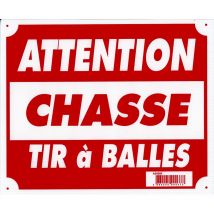 Panneau Signalisation Europ Arm Attention Chasse Tir À Balles A50880