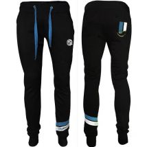 Pantalon Homme Hot Spot Design Hsd With Piquet Stripes Blue - Noir Xxl