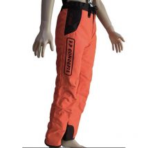 Pants Of Tracking Man F.p Concepts Cayenne Coating In Front Of Orange Pantaloncayennemienduitorange-t6-t165