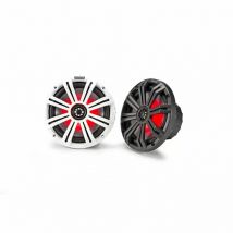 Par De Alto-falantes 8'' Kicker Avec Grilles Blanches Et Noires Ka45km84l