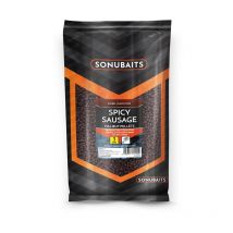 Pellet Sonubaits Spicy Sausage Halibut Pellets 3mm