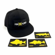 Pet Mannen + 3 Klittenbanden Fishxplorer Snapback Fxpset-snapbackblk