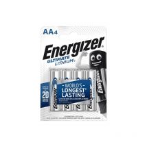 Pile Energizer Aa - Pacchetto Di 4 Ener-aa4lith