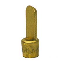 Pipet Metal Elless Pour Corne Laiton Moyen Cor155