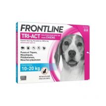 Pipette Insecticida Frontline Tri-act M 10-20kg 1me06900