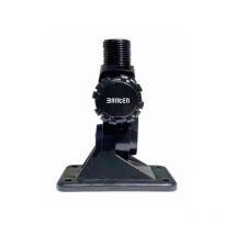 Plastic Kneecap Banten 1 Pouce Noire Ba-54bl