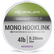 Plecionka Przyponowa Korum Smokeshield Mono Hooklink - 50m K0390014