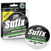Plecionka Sufix Nanobraid Zólto-zielony - 100m Asu640458