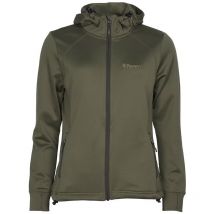 Polaire Femme Pinewood Finnveden Hoodie W - Olive Xxl