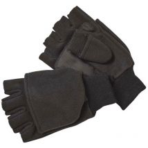 Polar Fleece Mittens - Black Kinetic Wind Stop - Noir H182-007-xl