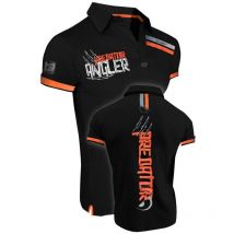 Polo Homme Hot Spot Design Predator - Noir M - Pêcheur.com