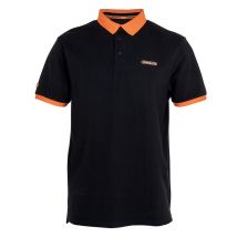 Polo Homme Sonubaits - Noir/orange Xl - Pêcheur.com