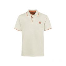 Polo Kurze Ärmel Männer Idaho Road 15215-beig-pas-s