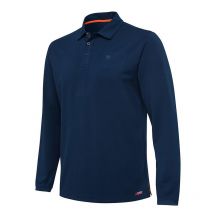 Polo Manches Longues Homme Beretta Tech Corporate Ls - Blue Total S