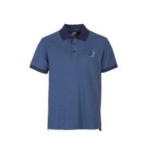 Polo Mangas Curtas Homem - Azul Idaho Blue Wave 15218-bleu-pas-s