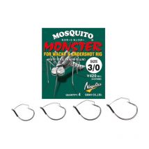 Predator Hook Nogales Gran Mosquito Monster - Pack Of 4 Nog-mosqm1/0