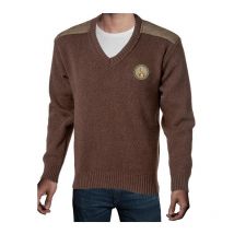 Pull Homme Bartavel P61 Bécasse Col V - Chocolat Xxxl