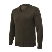 Pull Homme Beretta Kent V-neck Tech Sweater - Vert/marron Xxl