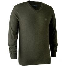 Pull Homme Deerhunter Kingston With V-neck - Kaki L