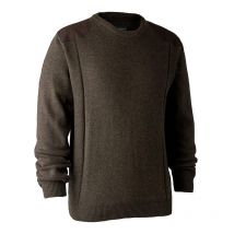 Pull Homme Deerhunter Sheffield With O-neck - Marron S