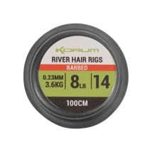 Rigged Line Bottom Korum Grappler River Hair Rigs K0310166