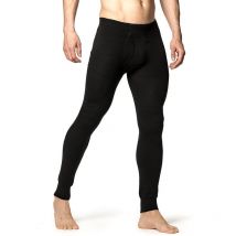 Ropa Interior Unisex Con Bragueta - Negro Woolpower Long Johns 200 Avec Braguette - Noir 63420055