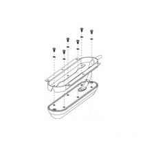 Sabot De Montage A Visser Lowrance Pour Sonde Ta Structure Scan 3d Flush Lw000-12602-001