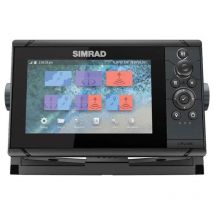 Scandaglio Gps Simrad Cruise 9 + Sonda Trasduttore Da Poppa 83/200khz 000-15000-001