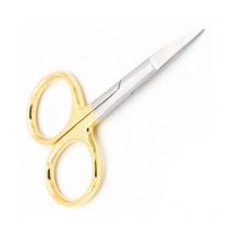 Scharen Fly Scene Gold Plated All Purpose Scissor Curved 05-12000