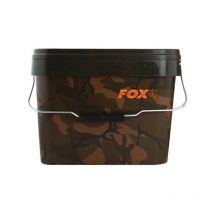 Seau A Appats Fox Camo Square Buckets 10l