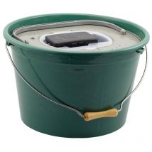 Seau A Vifs Plastilys 25l Vert + Aerateur Integre Seau À Vifs 25l + Aérateur - Pêcheur.com