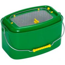 Seau A Vifs Plastilys 7l Deluxe + Panier Vivier Seau À Vifs + Panier Vivier