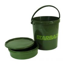 Seau Starbaits Bucket Seau + Bassine + Couvercle - Pour Pêche de la Carpe - Pêcheur.com