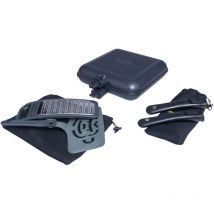 Set De Cuisson Ridge Monkey Connect Pan & Griddle Xxl Granite Edition Rm781 - Pêcheur.com