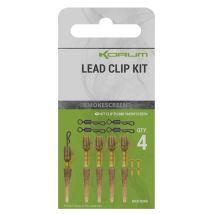 Set Korum Smokescreen Lead Clip Kit K0310340