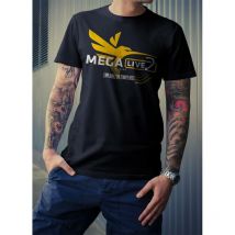 Short Sleeve T-shirt For Men Humminbird Mega Live 2 2025 - Noir Na-nav25ts-ml2-l