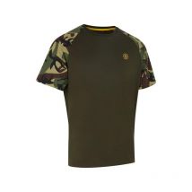 Short-sleeved Men's T-shirt - Khaki/camo Wychwood Carp T-shirt Tactical - Kaki/camo T9375