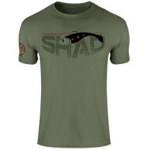 Short-sleeved T-shirt Man Hot Spot Design Shad Olive 010002305