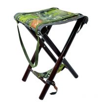 Siège De Poste Januel Beauvoir En Bois Avec Assise Tissu Hauteur 55cm