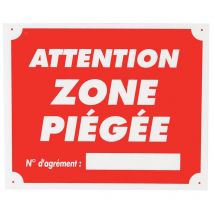 Signalisatie Bord Januel Attention Zone Piegee Rdv54811